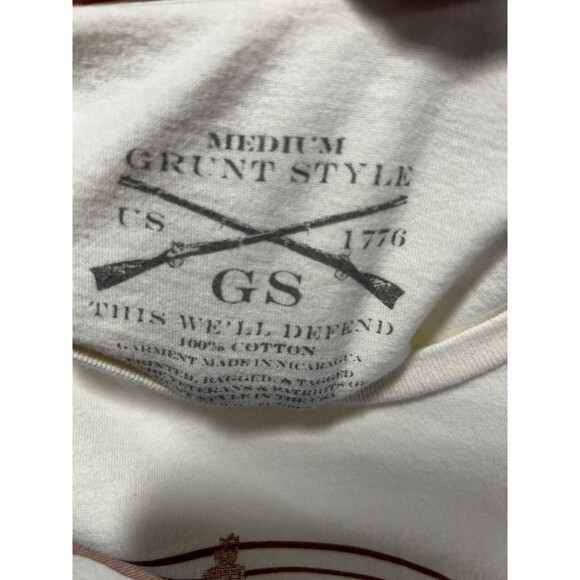 Women’s Grunt Style T Shirt Soldiers Medium - Picture 3 of 6